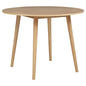 Andrews 48-inch Round Counter Height Dining Table Light Ash