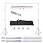 6.5×10ft Photography Backdrop Stand – Adjustable Studio Support Set