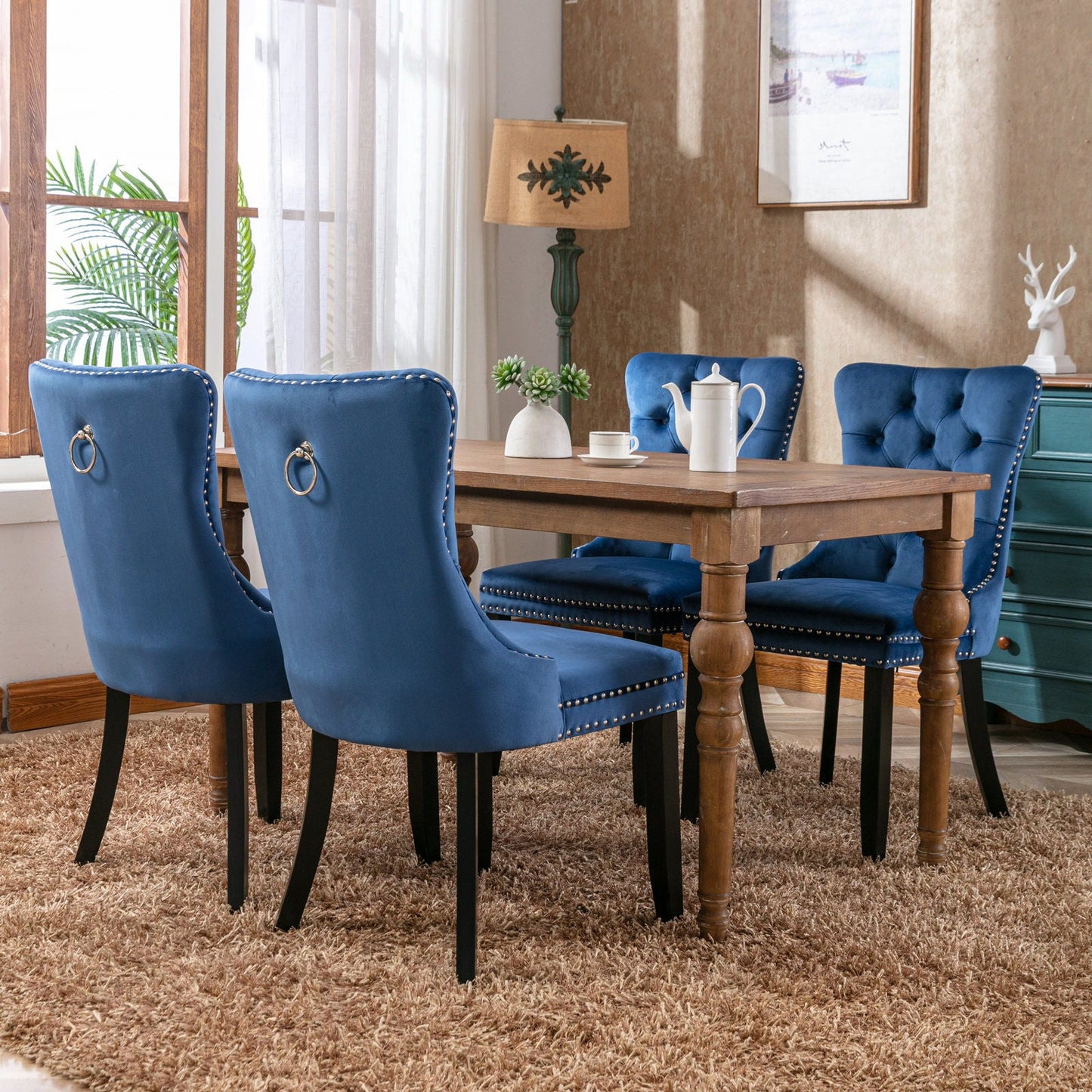 Nikki - High-End Tufted Dining Chair (Set of 2)