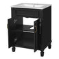 Bathroom Vanity With Top Sink, Cabinet With 2 Soft Closing Doors