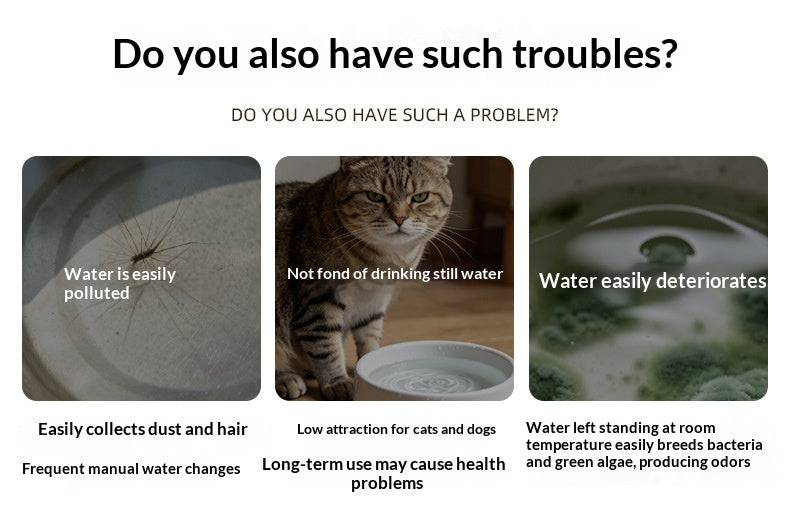 Wireless Smart Sensor Pet Water Fountain