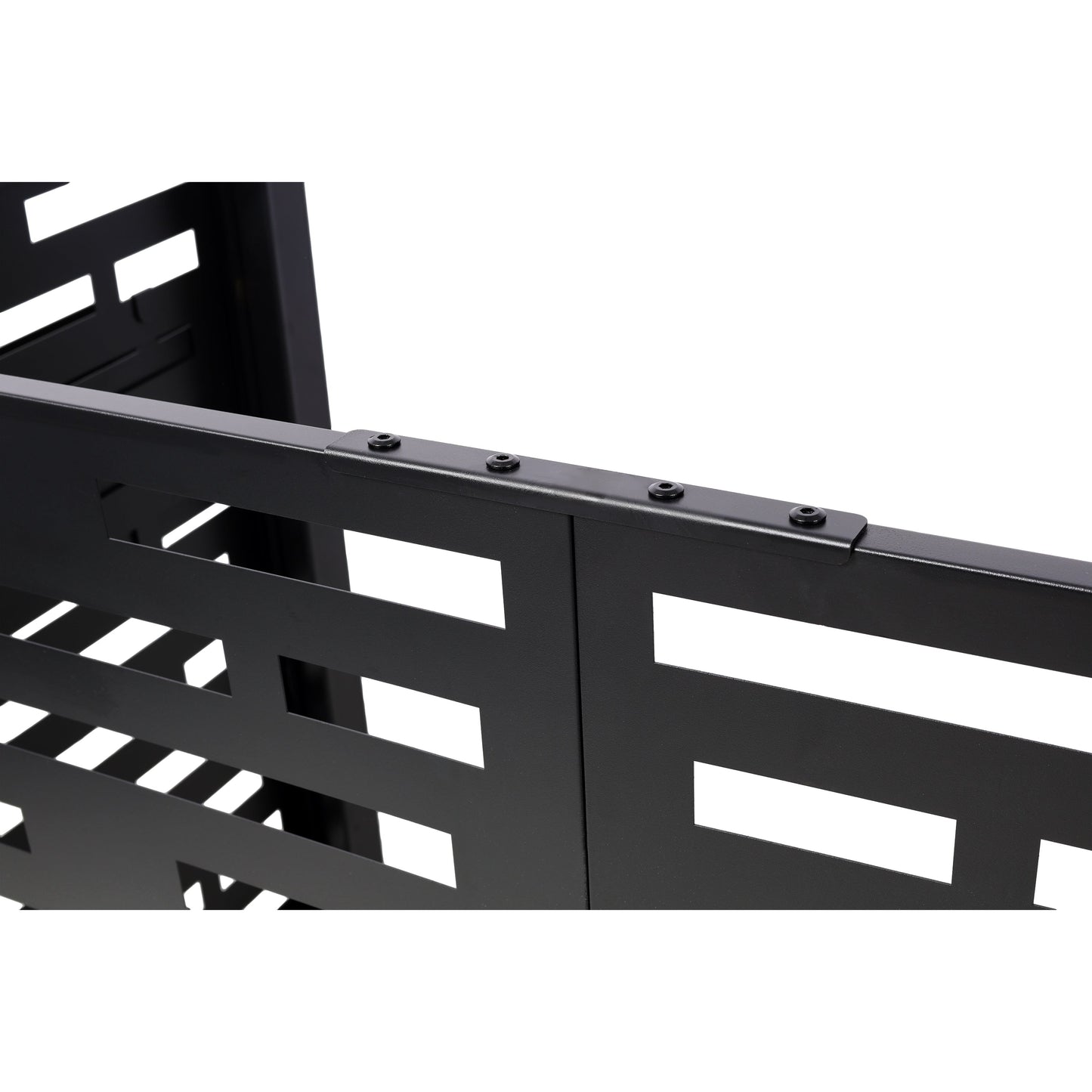 4x2 Ft Metal Air Conditioner Fence with Planter Boxes