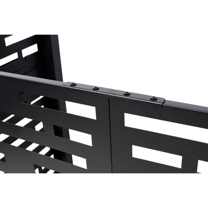 4x2 Ft Metal Air Conditioner Fence with Planter Boxes