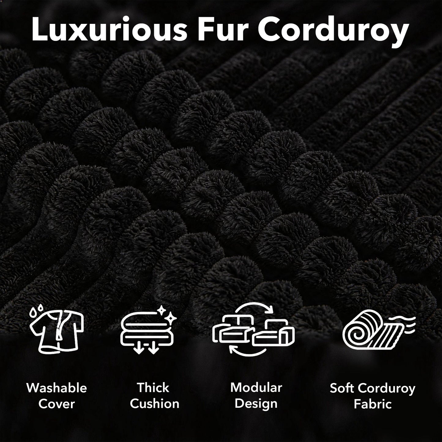 Modular Sectional Cloud Couch for Living Room