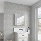 24'' W x 26'' H Surface Frameless Mirror Medicine Cabinet
