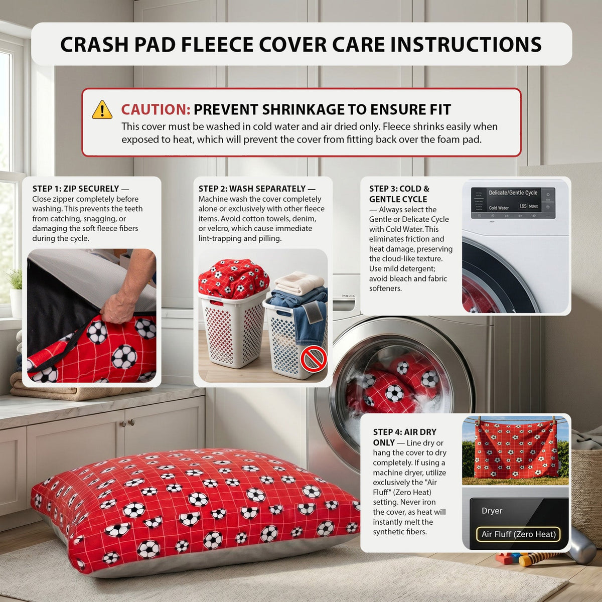 Sensory Crash Pad for Kids & Adults