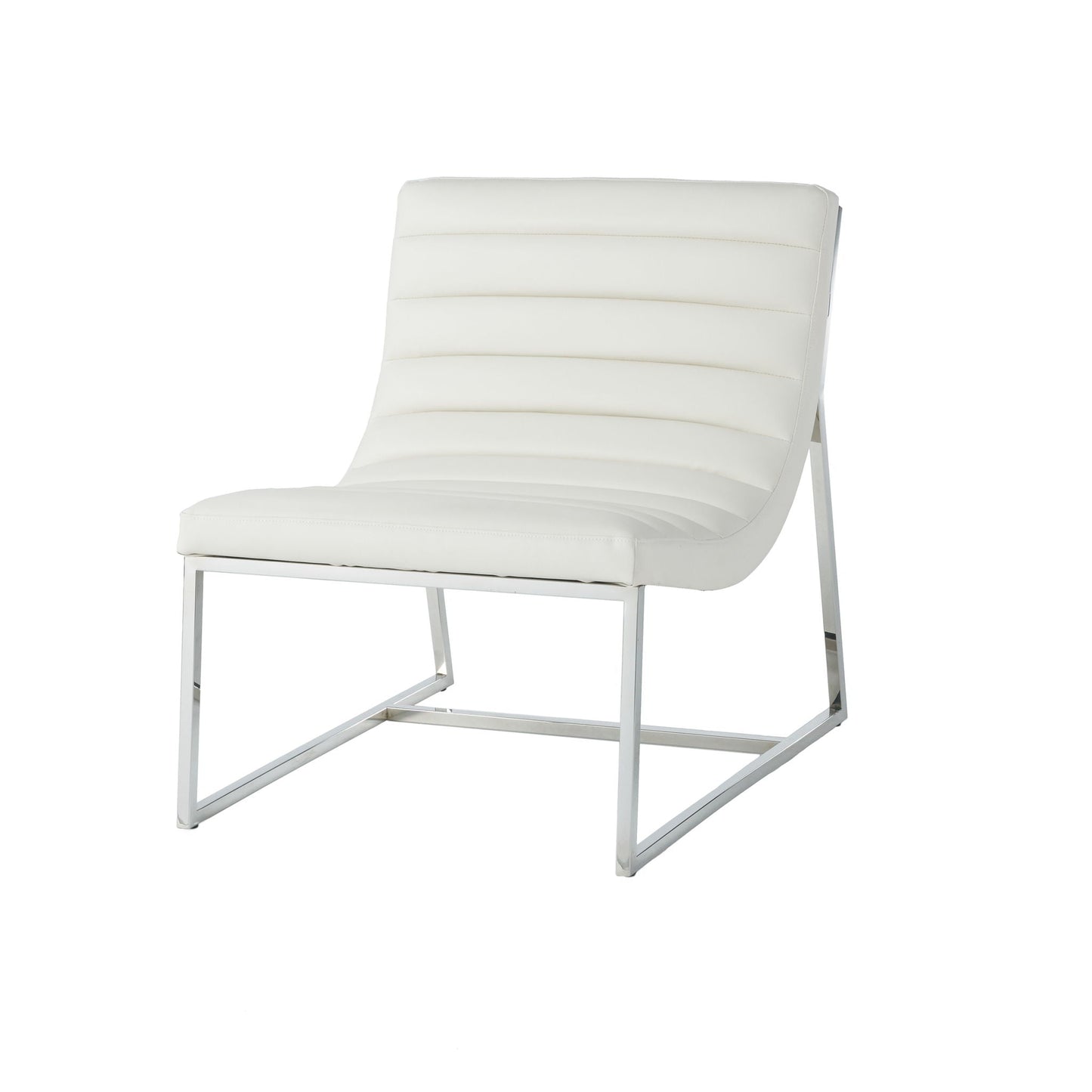 Wilmouth Roll Occasional Chair - White