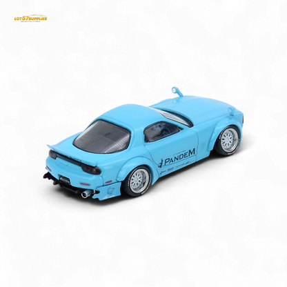 INNO64 Mazda RX7 FD3S Pandem Tiff Blue 1:64