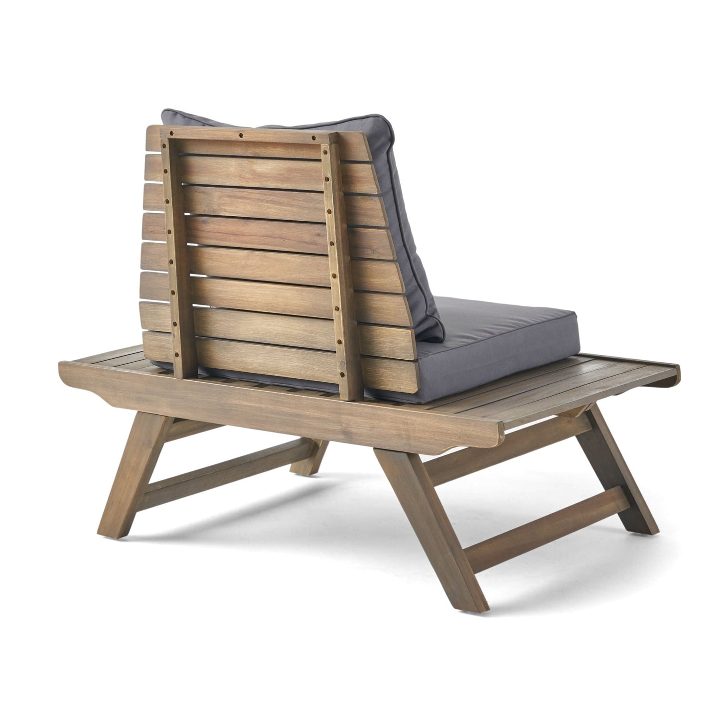 Sedona Outdoor Club Chair With Slatted Design