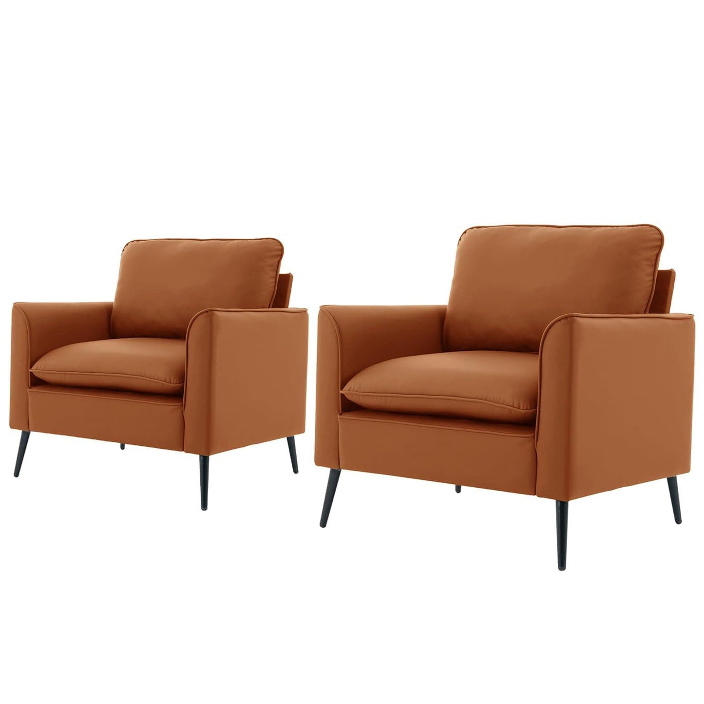 Nordic Retro Light Luxury Upholstered Sofa Chair