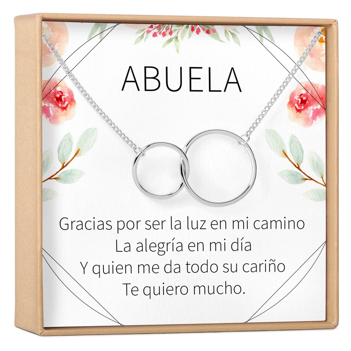 Abuela Gift Necklace - Regalo Para Abuela