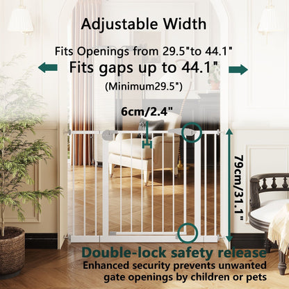 Baby Gate For Stairs And Doorways