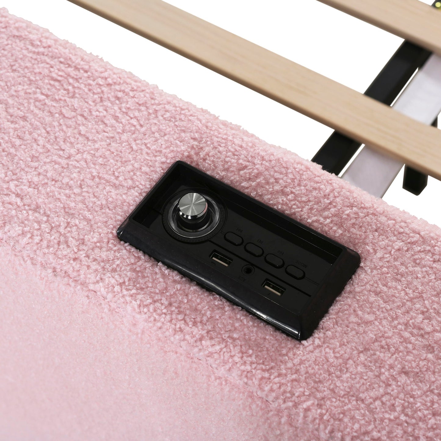 Upholstered Daybed With Storage Armrests, Trundle And Latest Integrated tooth Audio System