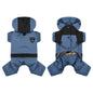 Water Resistant Dog Winter Coat, Graphene Thermal Warm Four Legged Dog Snow Jacket Hooded Pet Cold Weather Snowsuit, Windproof Padded Dog Clothes For Small Medium Dogs