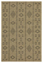 Earth GC_NTL1001 Jute/Black 5 ft. 3 in. x 7 ft. 3 in. Indoor/Outdoor Area Rug