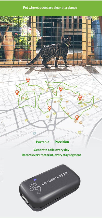GPS Outdoor Pet Tracker & Activity Monitor