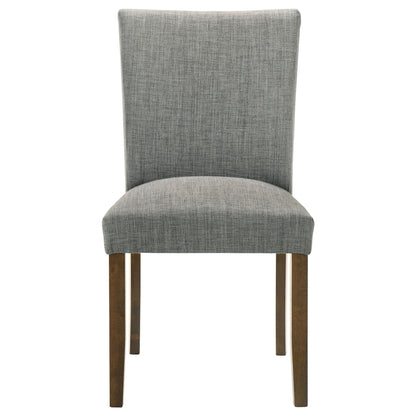 Paxton Upholstered Dining Side Chair Grey (Set of 2)