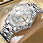 Men's Dual Calendar Fashion Waterproof Luminous Quartz Watch