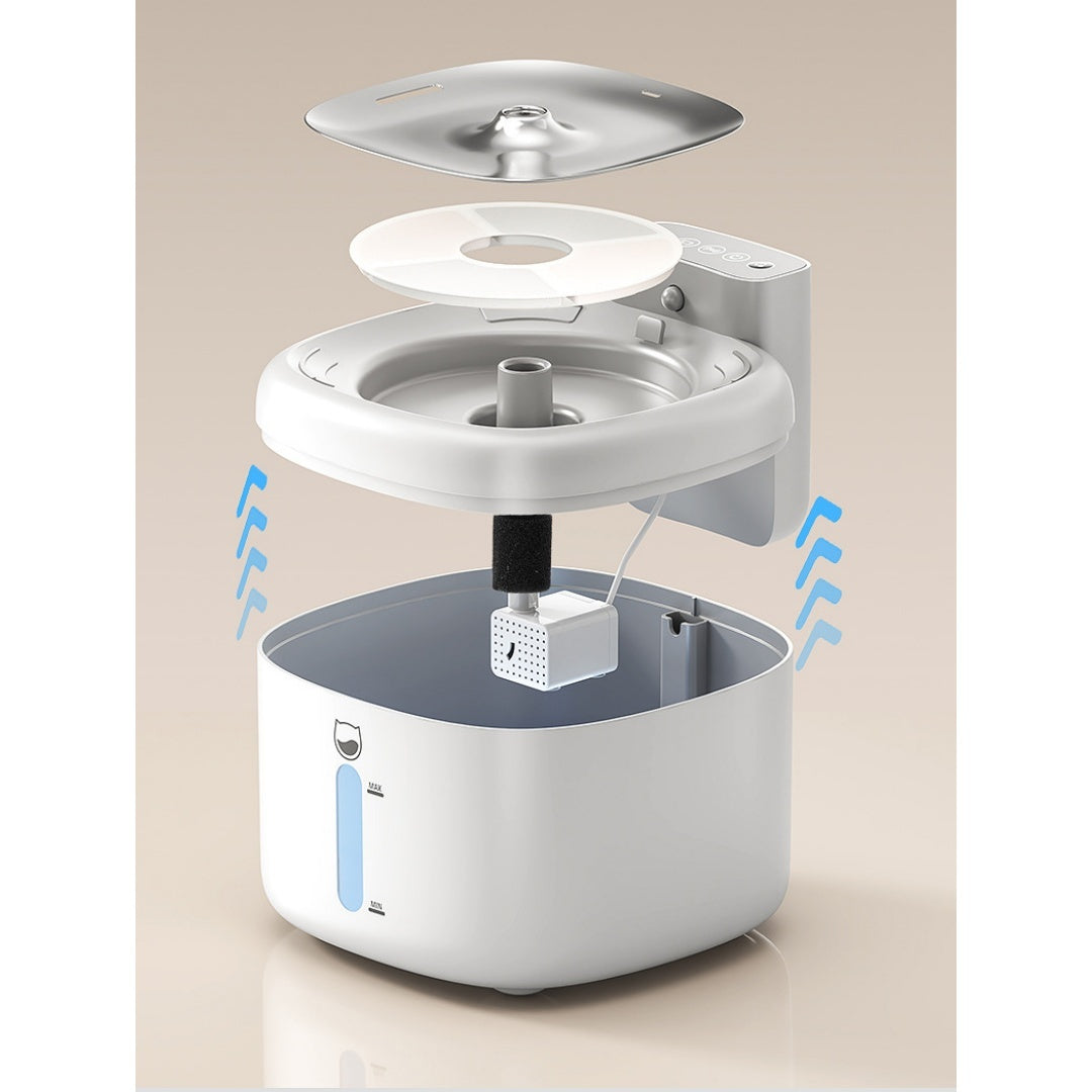 Smart Wireless Circulating Filtered Pet Water Fountain
