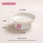 Pet Ceramic Elevated Water Bowl With Raised Stand To Protect Your Pets Neck And Prevent Tipping