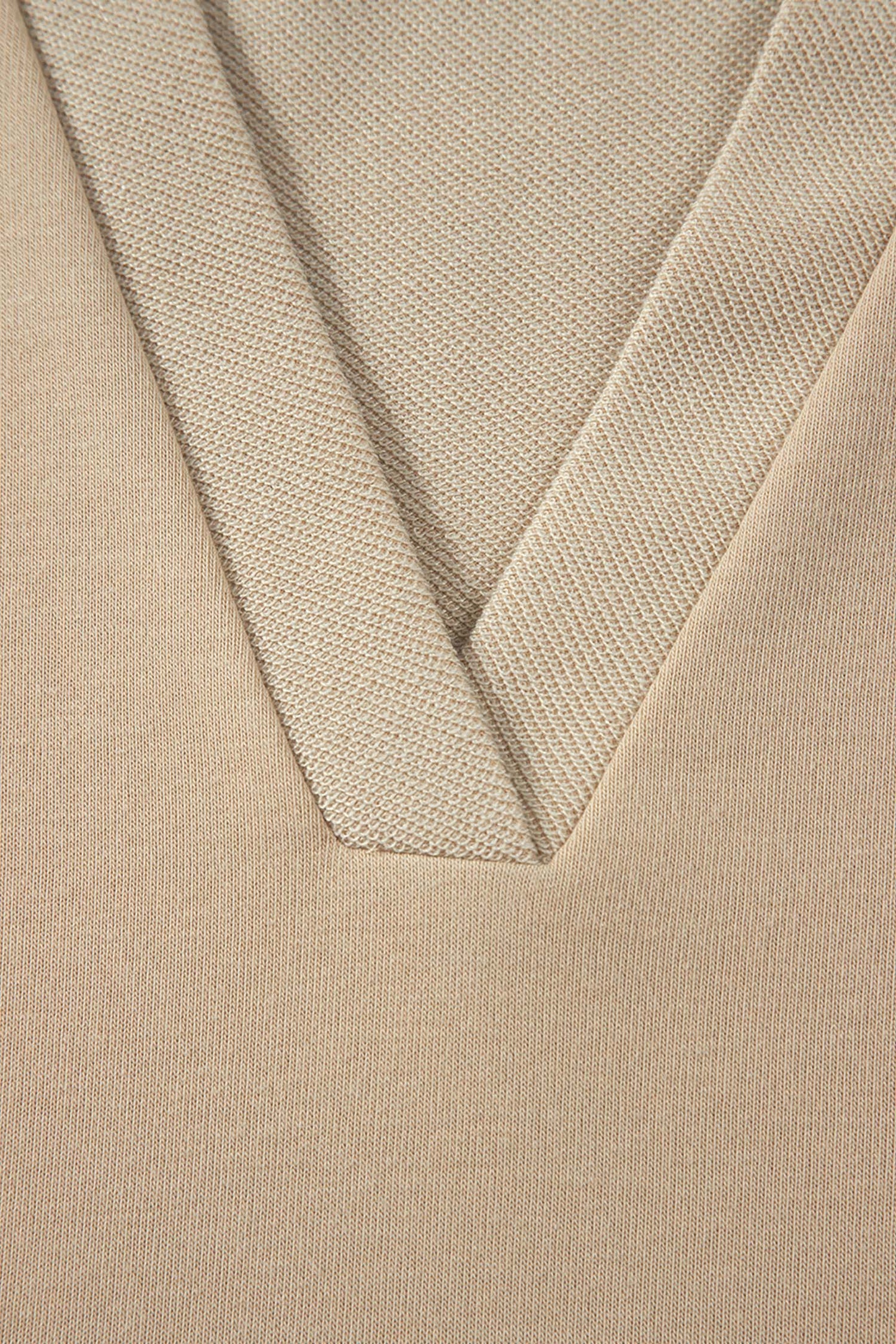 Iris Notched Raw Edge PLUS Jumper