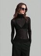 Turtleneck Long Sleeve Top