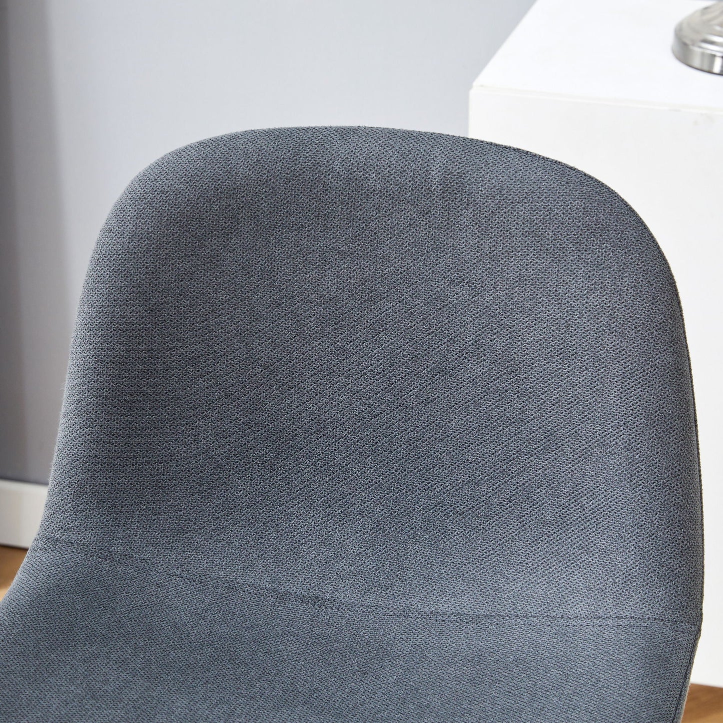 Modern Bar Chair Rounded Backrest (Set of 2)