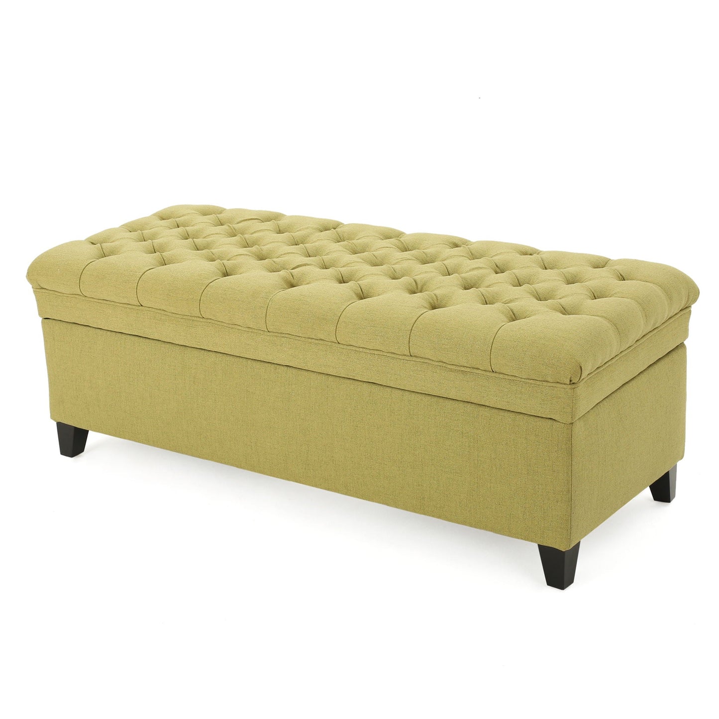 Juliana Storage Ottoman With Birch Legs