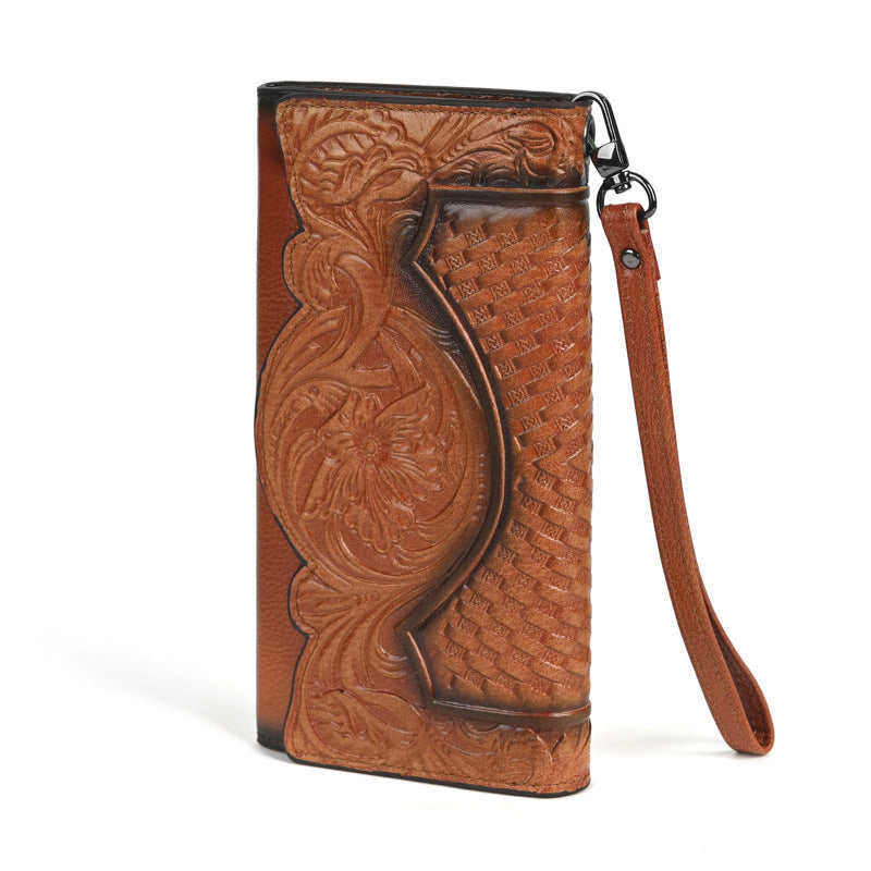 Retro Distressed Style Mens Wallet