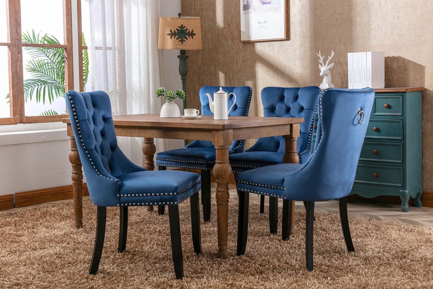 Nikki - High-End Tufted Dining Chair (Set of 2)