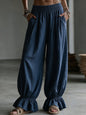 Women's Autumn Solid-Color Casual Pants