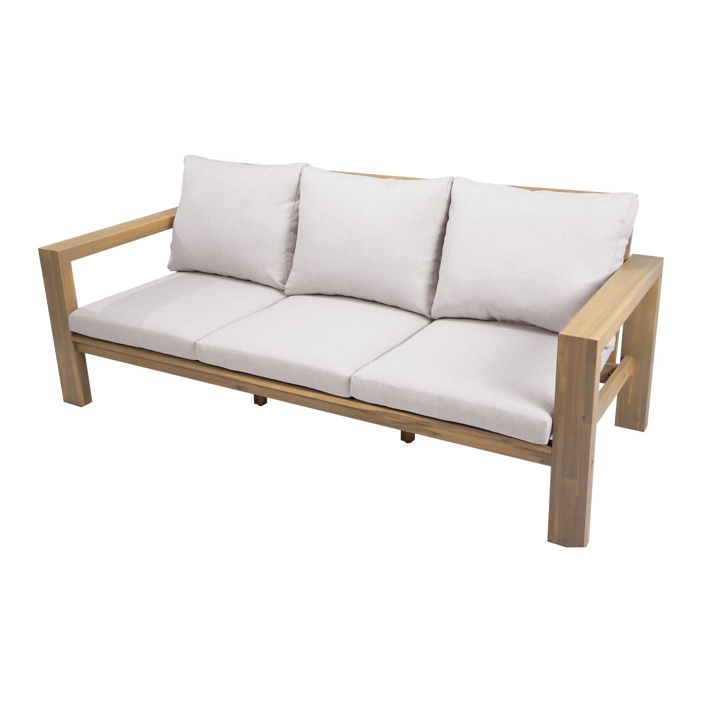 3 Seater Patio Set, Outdoor Sofa & Coffee Table Set