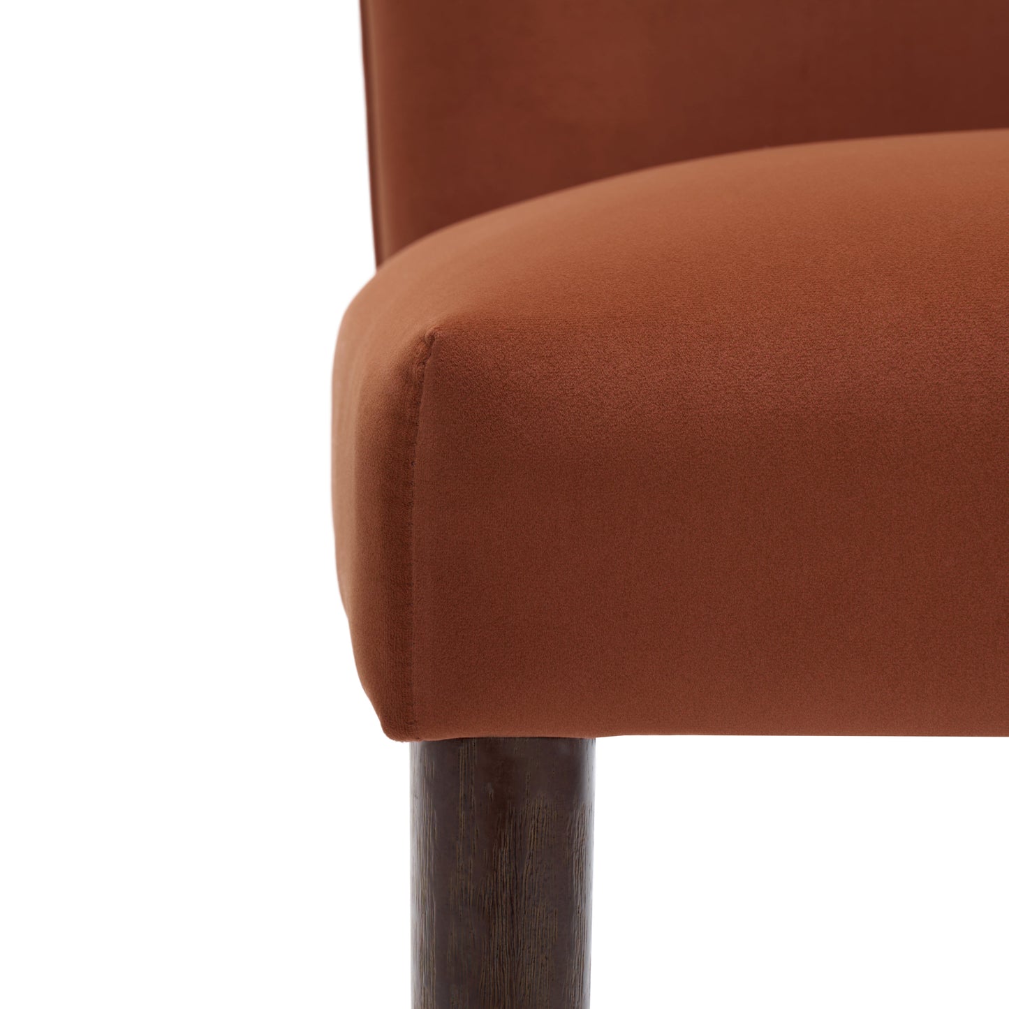 27-Inch Modern Counter Stool with Fabric Seat and Footrest