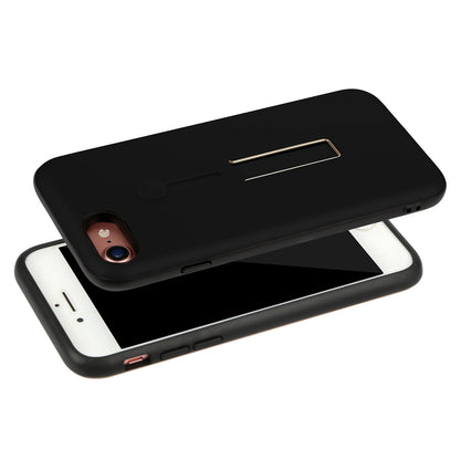 Finger Strap Phone Case for iPhone  8 Drop-prot ection Finger Ring Rugged Phone Case with Kickstand Dual Layer Case