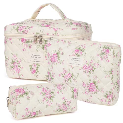 Floral Home Storage Cosmetic Bag