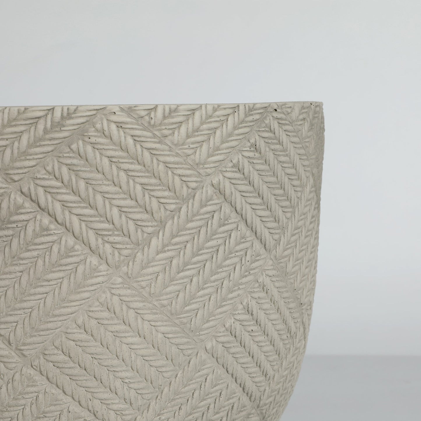 Round Concrete Planter Set of 2