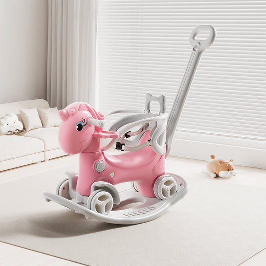 Rocking Horse for Toddlers - Unicorn Kids Ride On Toy