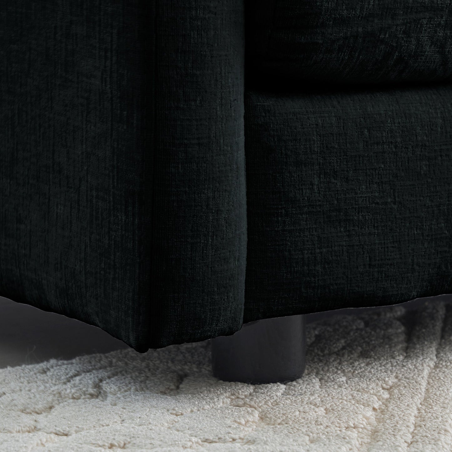 Comfy Deep Single Seat Sofa Upholstered Reading Armchair
