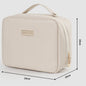 Makeup Bag Organizers, PU Square Portable Cosmetic Bag, Cosmetic Storage Bag, Portable Travel Large-capacity Wash Bag, Makeup Bag with Compartments,