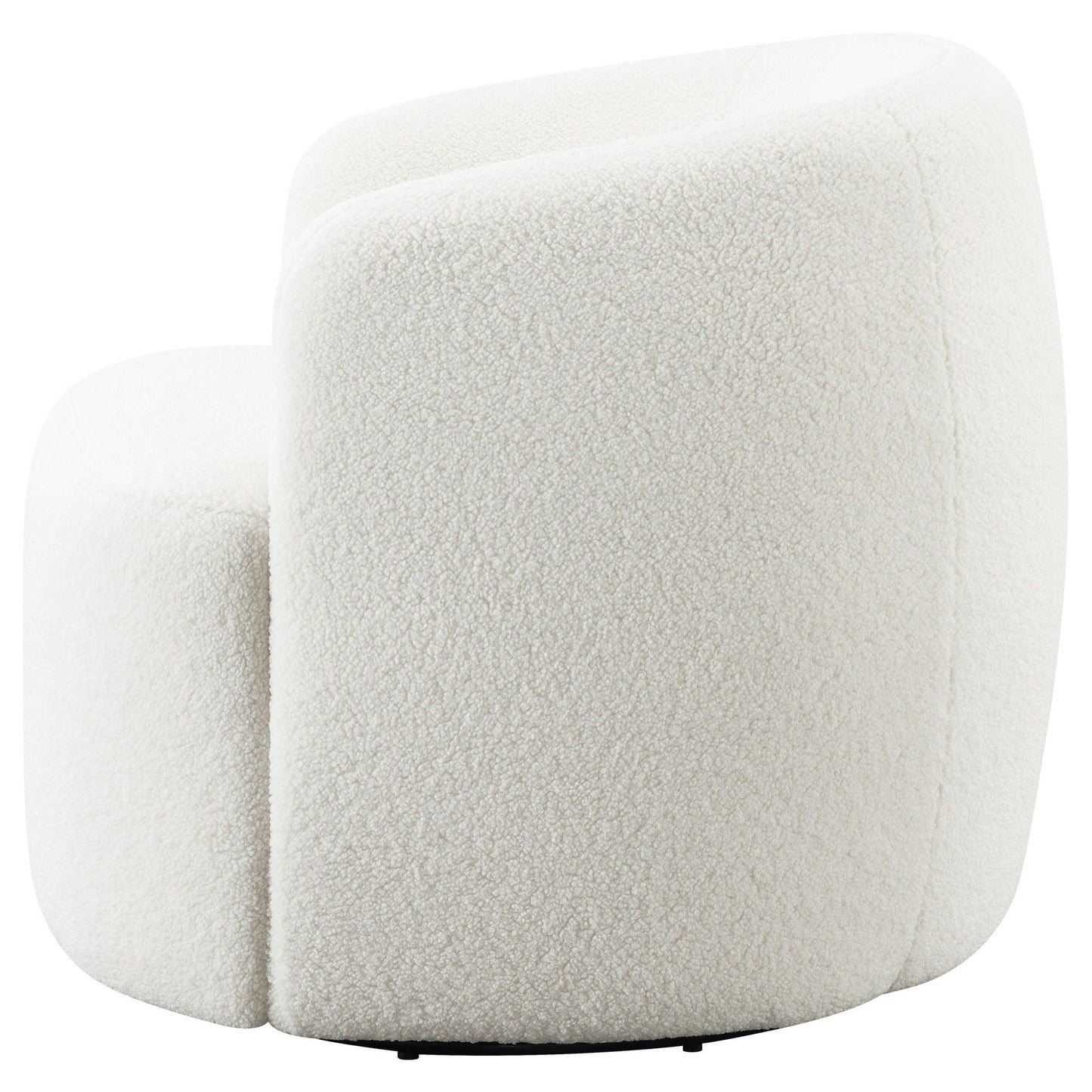 Denae - Upholstered Swivel Chair - Ivory