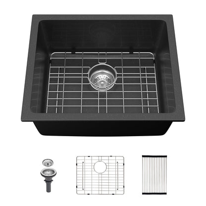 Quartz Kitchen Sink - 21" x 18" x 9.65"