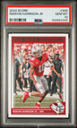 Graded 2024 Panini Score Marvin Harrison Jr #305 Rookie RC Football Card PSA 10 Gem Mint