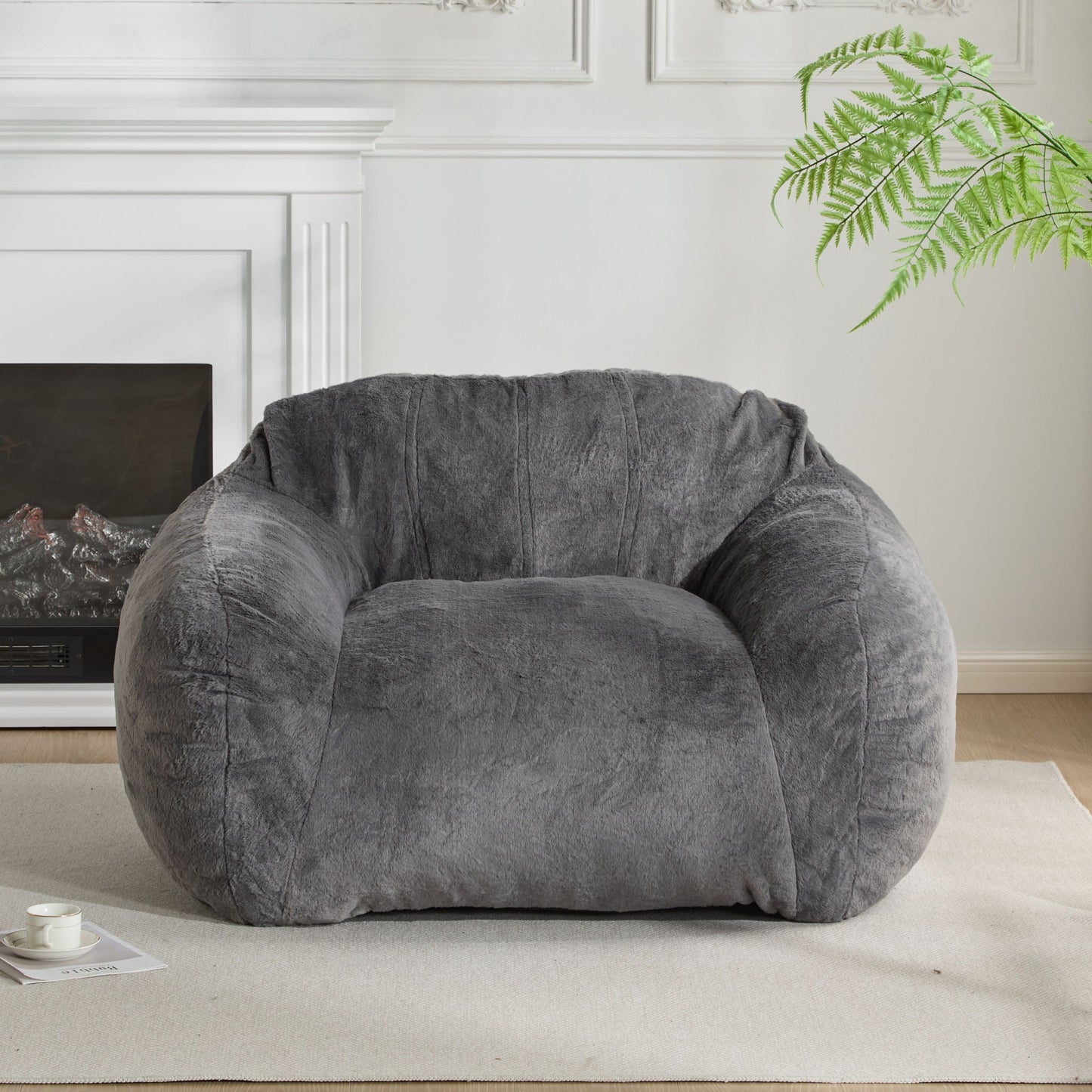 Sezze Indoor Bean Bag Chair - Gray