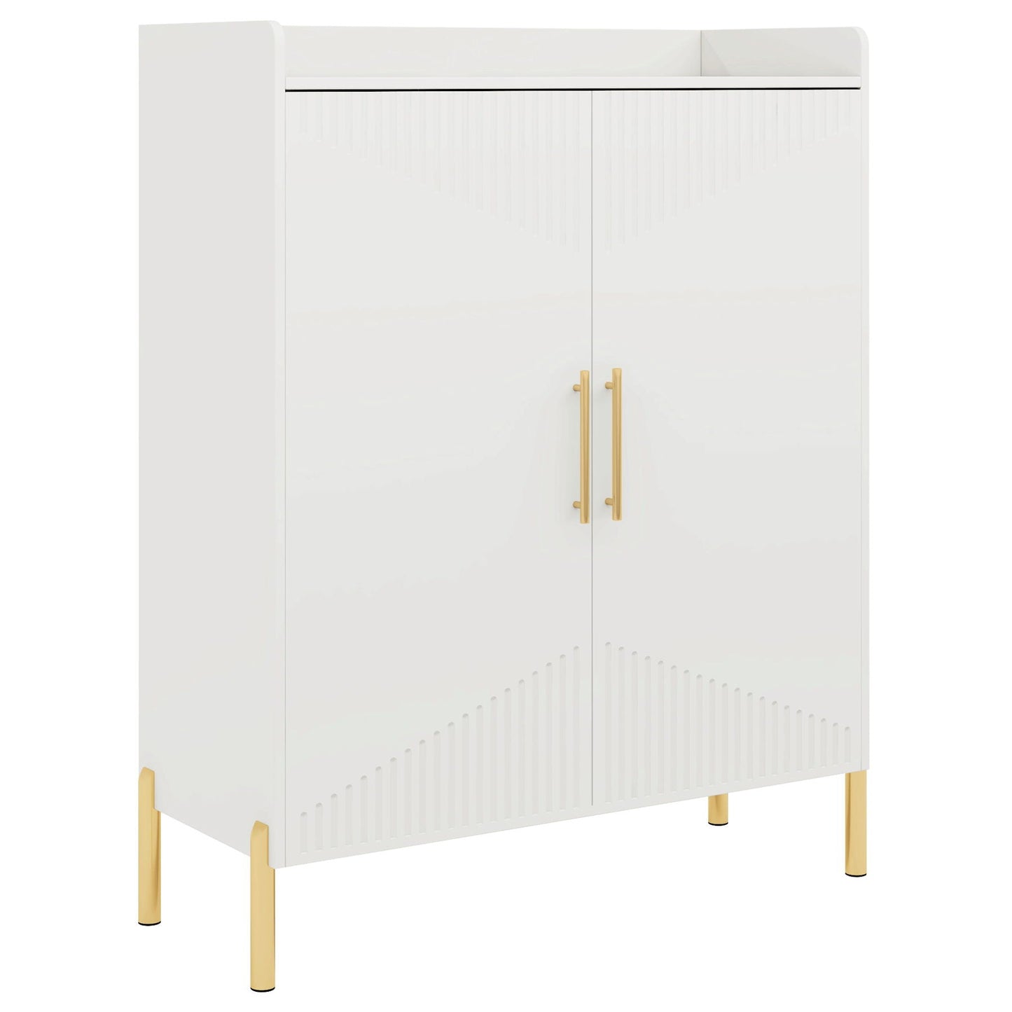 6 Tier Entryway Shoe Cabinet With Doors