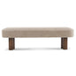 Chic Indoor Upholstered Dining Bench
