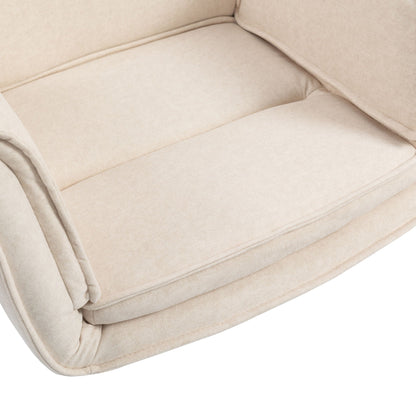 Criss Cross Swivel Desk Chair With Adjustable Armrests & Wheels For Home Office