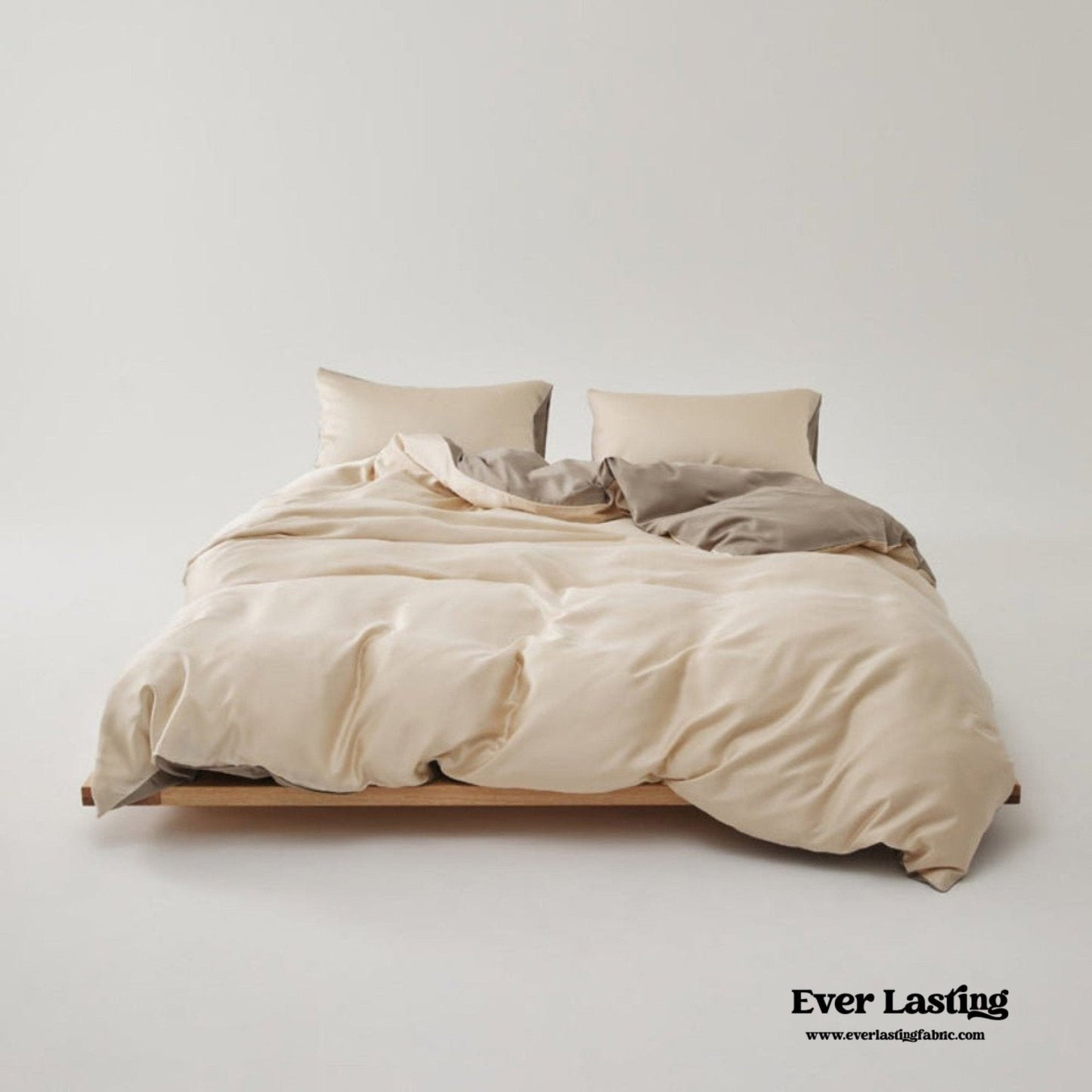Adeline Pastel Silky Cooling TENCEL™ Bedding Set / Blue