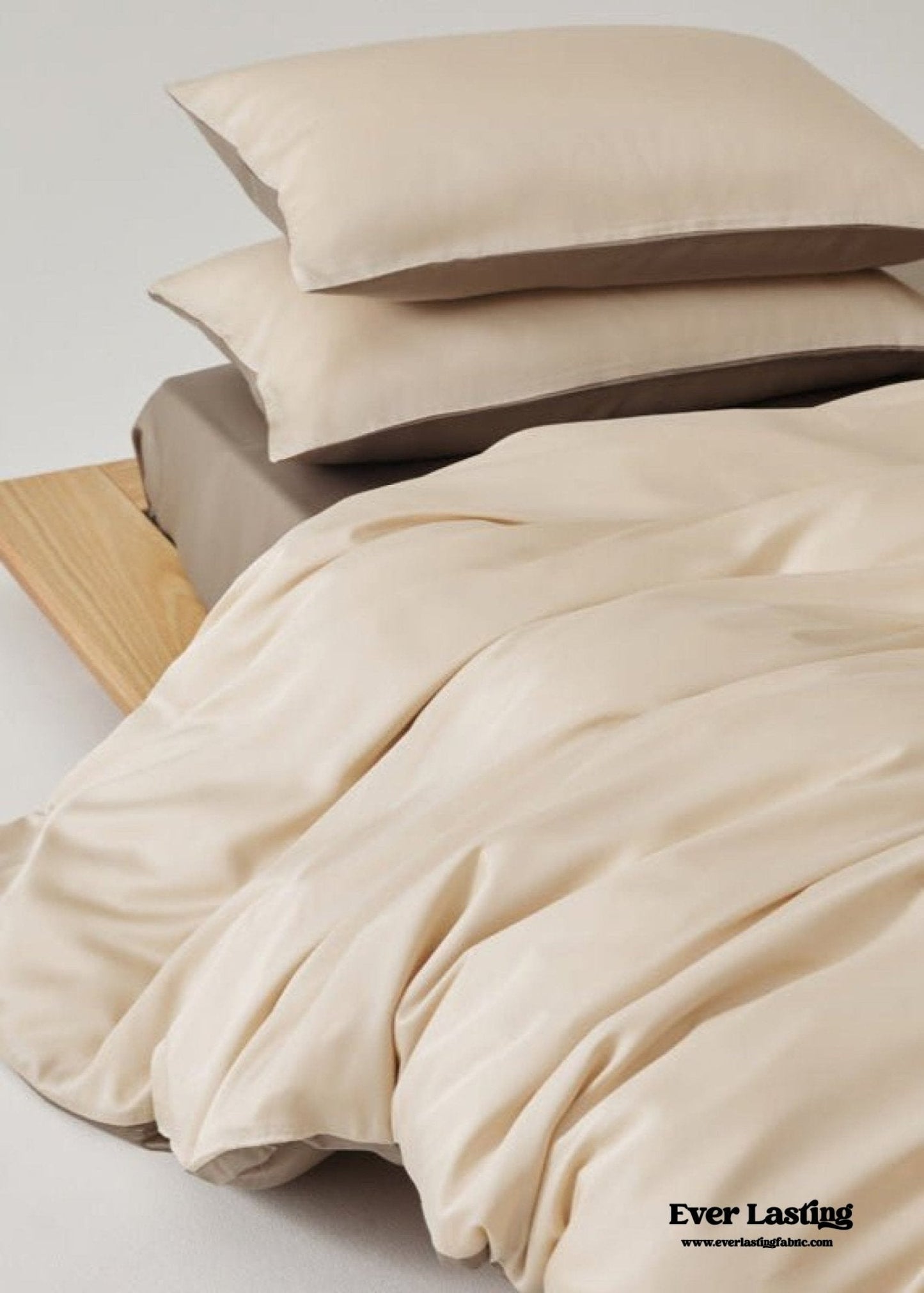 Adeline Pastel Silky Cooling TENCEL™ Bedding Set / Blue