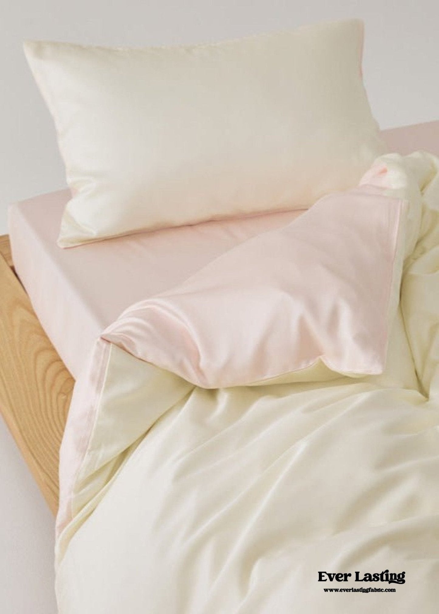 Adeline Pastel Silky Cooling TENCEL™ Bedding Set / Blue