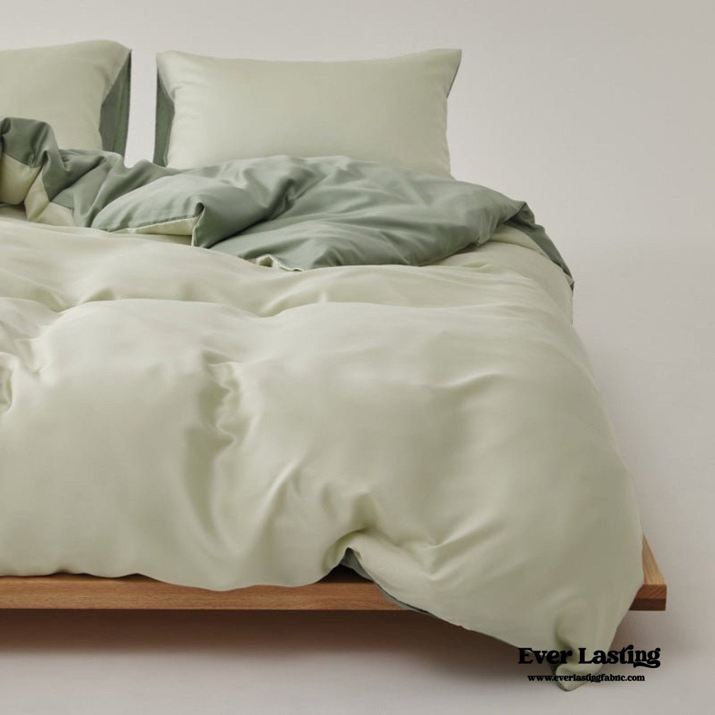 Adeline Pastel Silky Cooling TENCEL™ Bedding Set / Blue